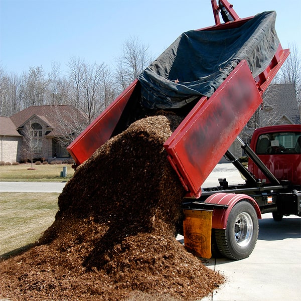 we do have restrictions and limitations for mulch delivery to certain remote or inaccessible areas